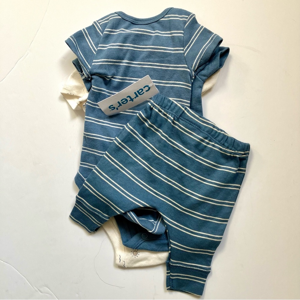 Carter's Baby Boys' Four Piece Set Size 0M NWT - Picture 4 of 5